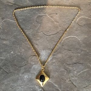 Monet gold plated necklace